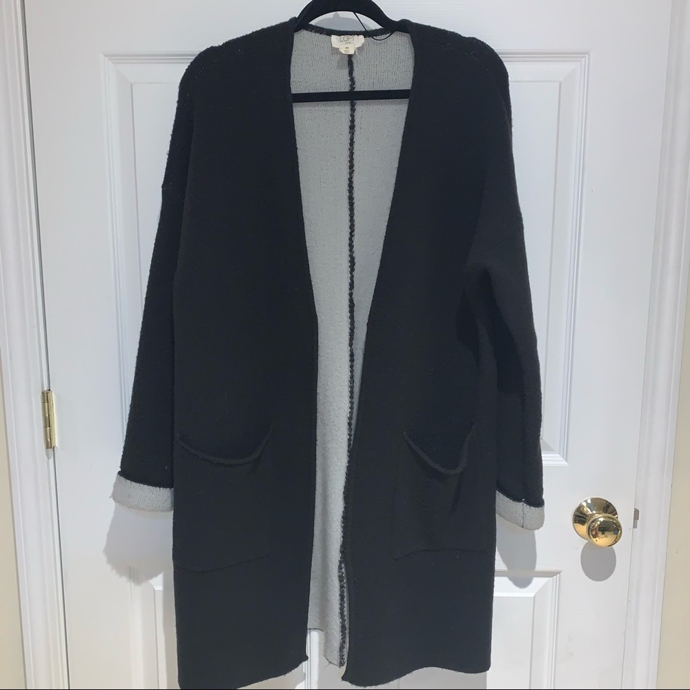 Ann Taylor Loft Cozy Wool Cardigan